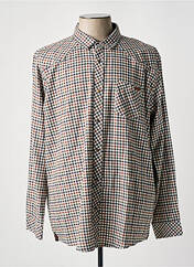 Chemise manches longues marron OAKS VALLEY pour homme seconde vue