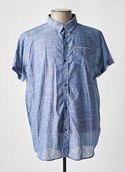 Chemise manches courtes bleu OAKS VALLEY pour homme seconde vue