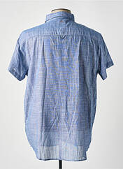 Chemise manches courtes bleu OAKS VALLEY pour homme seconde vue