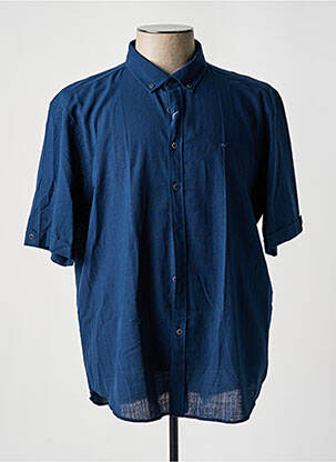 Chemise manches courtes bleu STIL PARK pour homme