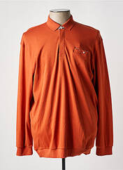 Polo orange STIL PARK pour homme seconde vue