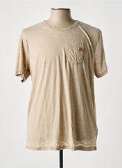 T-shirt beige OAKS VALLEY pour homme seconde vue