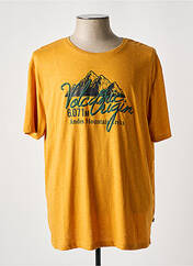 T-shirt jaune OAKS VALLEY pour homme seconde vue