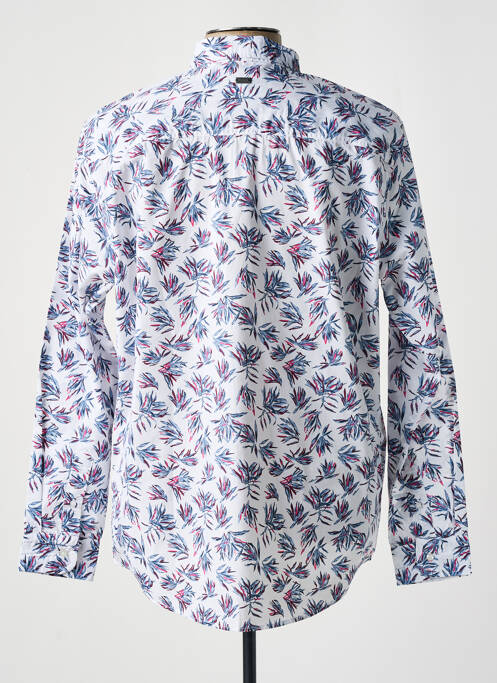 Chemise manches longues blanc OAKS VALLEY pour homme