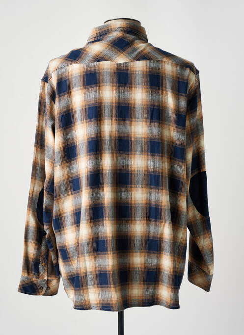 Chemise manches longues beige OAKS VALLEY pour homme