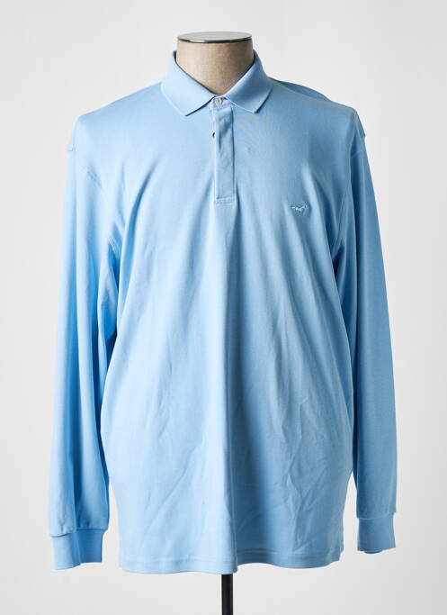 Chemise manches longues bleu STIL PARK pour homme