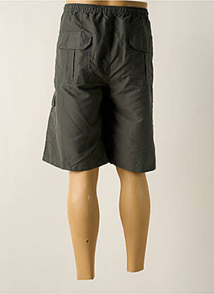 Bermuda taille élastique taille normale gris OAKS VALLEY homme