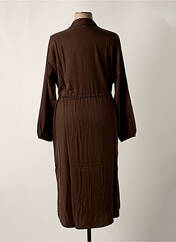 Robe longue marron SHEEGO pour femme seconde vue