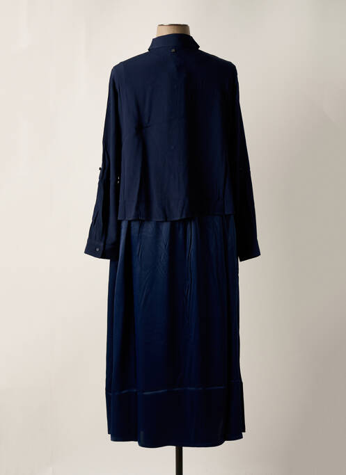 Robe longue bleu SHEEGO pour femme