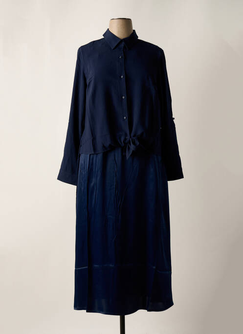 Robe mi-longue noir SHEEGO pour femme