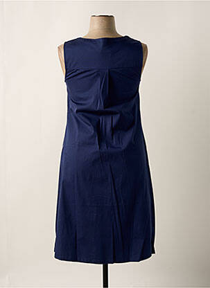 Robe mi-longue sans manche sans manche bleu SHEEGO femme