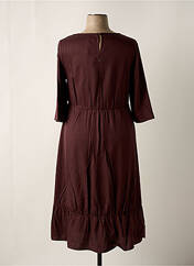 Robe mi-longue marron SHEEGO pour femme seconde vue