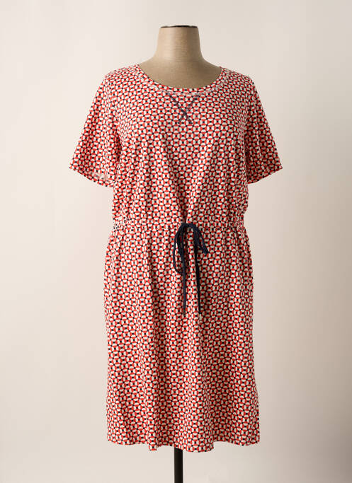 Robe mi-longue rouge SHEEGO femme