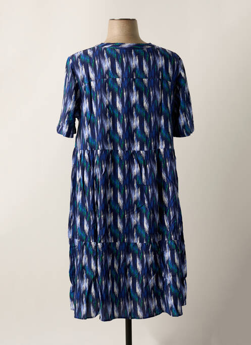 Robe mi-longue bleu SHEEGO femme