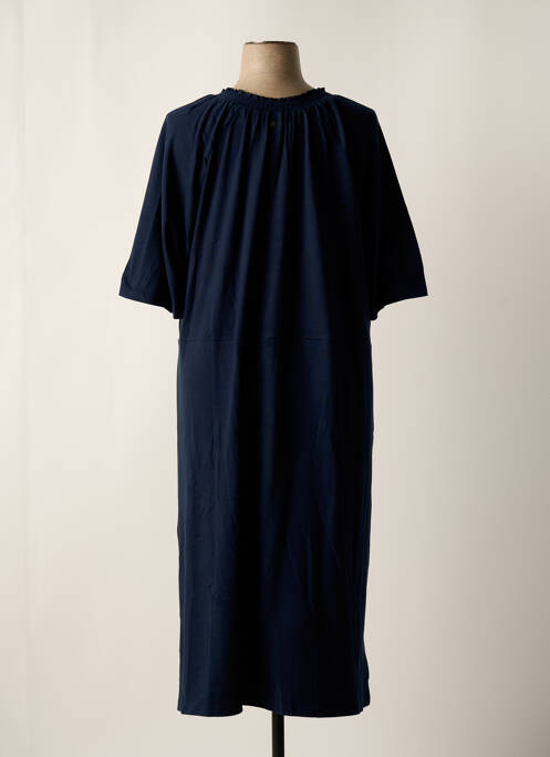 Robe mi-longue bleu SHEEGO pour femme