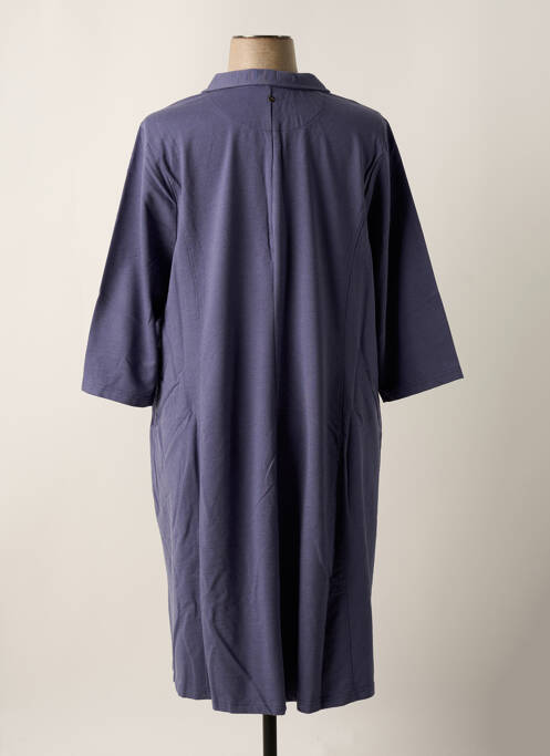 Robe mi-longue bleu SHEEGO pour femme