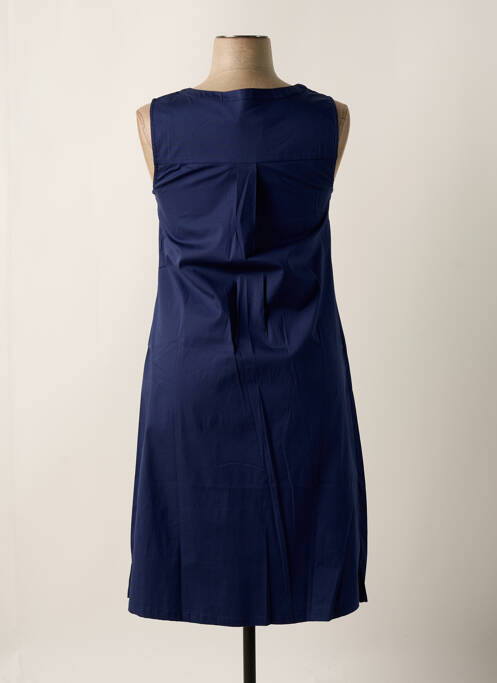 Robe mi-longue bleu SHEEGO pour femme