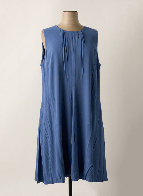 Robe mi-longue bleu SHEEGO pour femme