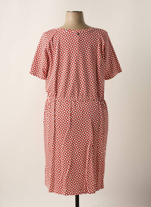 Robe mi-longue rouge SHEEGO pour femme