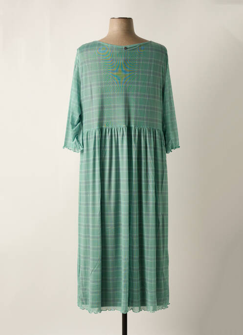 Robe mi-longue vert SHEEGO pour femme