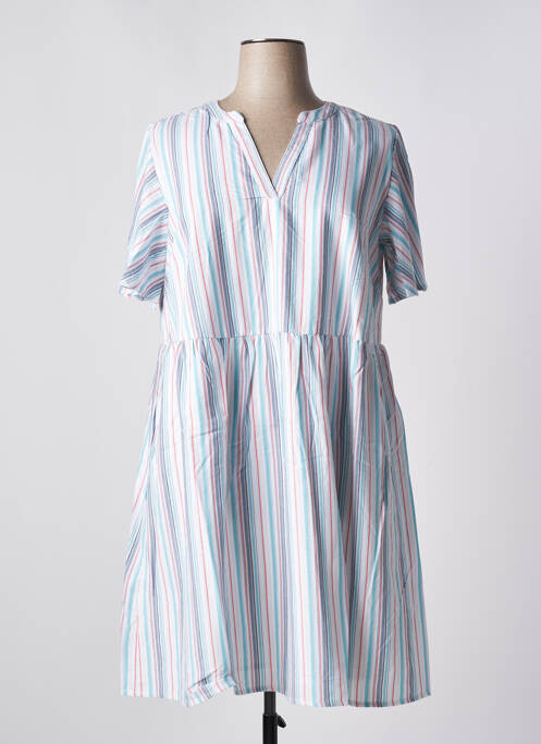 Robe courte blanc SHEEGO femme