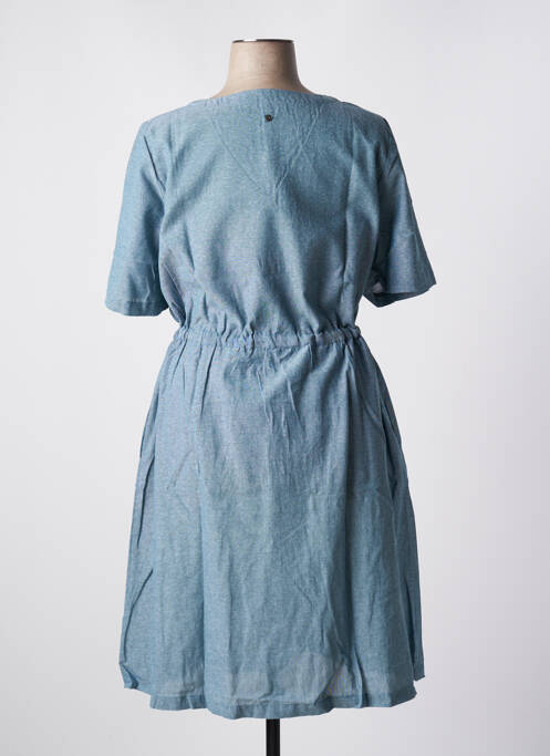 Robe courte bleu SHEEGO pour femme