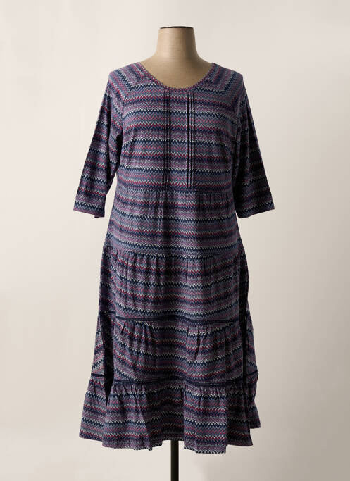 Robe longue bleu SHEEGO femme