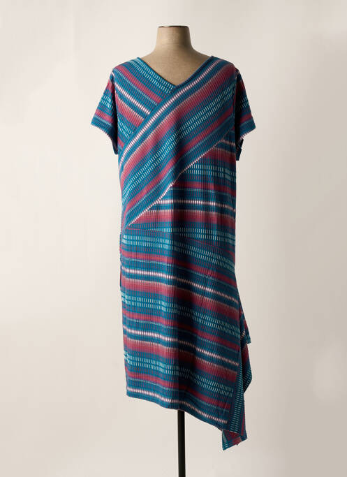 Robe longue bleu SHEEGO pour femme