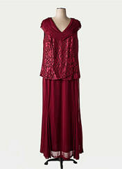 Robe longue rouge SHEEGO pour femme seconde vue