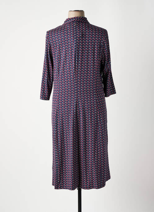 Robe mi-longue bleu SHEEGO pour femme