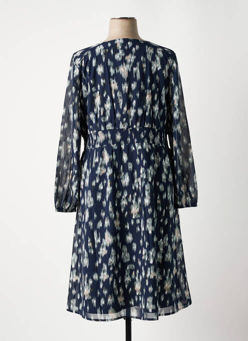 Robe mi-longue bleu SHEEGO pour femme