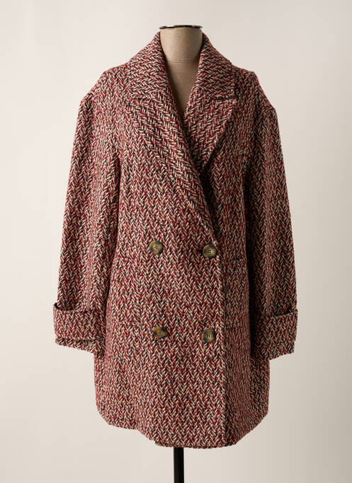 Manteau long rouge HEINE femme