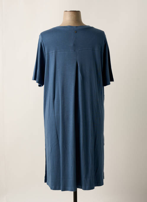 Robe mi-longue bleu SHEEGO pour femme