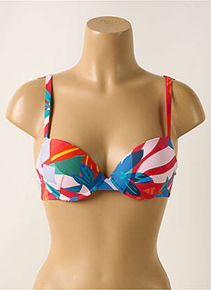Haut de maillot de bain stretch haut soutien-gorge moulé rose SIMONE PERELE femme