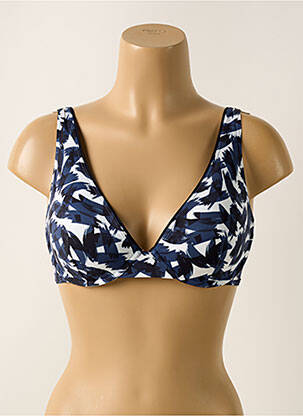 Haut de maillot de bain haut soutien-gorge moulé haut soutien-gorge moulé bleu SIMONE PERELE femme