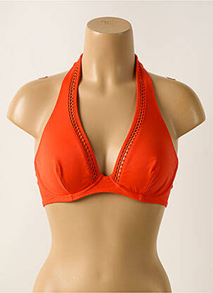Haut de maillot de bain haut soutien-gorge emboitant haut soutien-gorge emboitant orange SIMONE PERELE femme