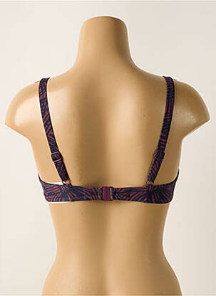 Haut de maillot de bain stretch haut soutien-gorge emboitant violet SIMONE PERELE femme