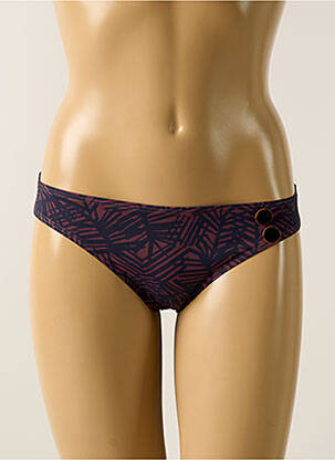 Bas de maillot de bain imprimé fantaisie culotte violet SIMONE PERELE femme
