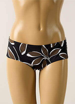 Bas de maillot de bain shorty shorty noir AUBABE femme