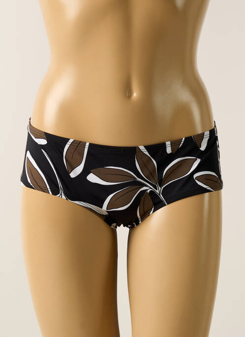 Bas de maillot de bain shorty shorty noir AUBABE femme