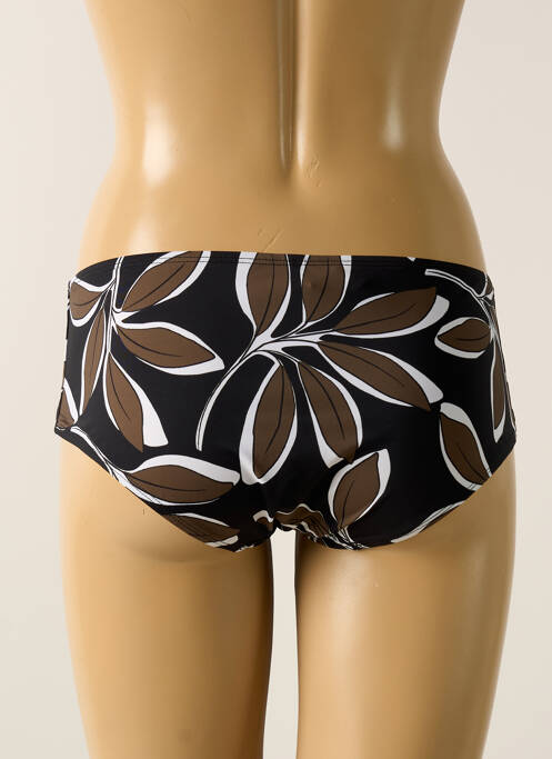 Bas de maillot de bain shorty shorty noir AUBABE femme