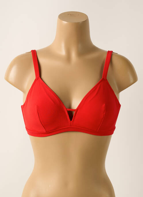 Haut de maillot de bain rouge SIMONE PERELE pour femme