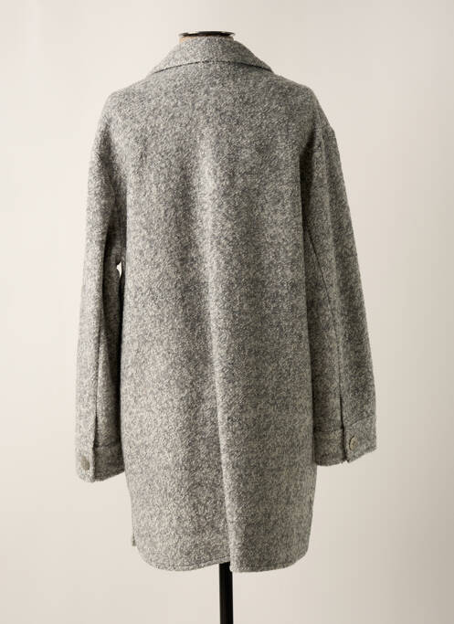 Manteau long gris HEINE pour femme