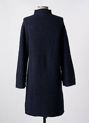 Robe pull coupe droite manches longues bleu ESPRIT femme