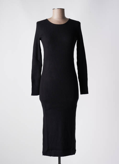 Robe mi-longue noir EDC pour femme