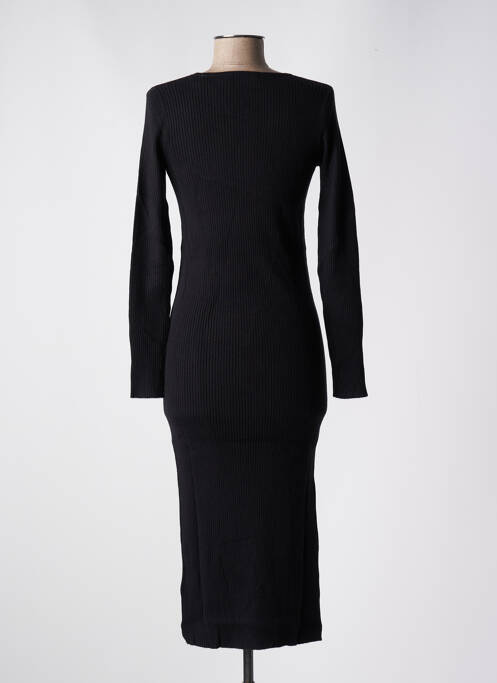 Robe mi-longue noir EDC pour femme