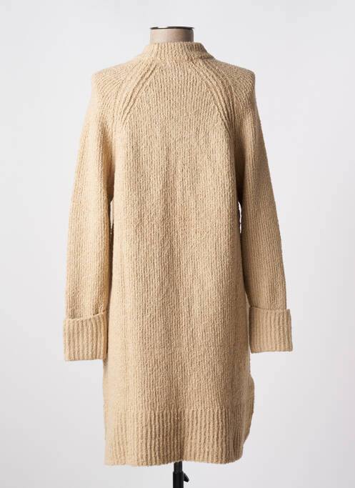 Robe pull beige EDC pour femme