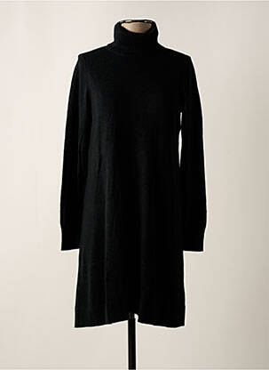 Robe pull manches longues manches longues noir EDC BY ESPRIT femme