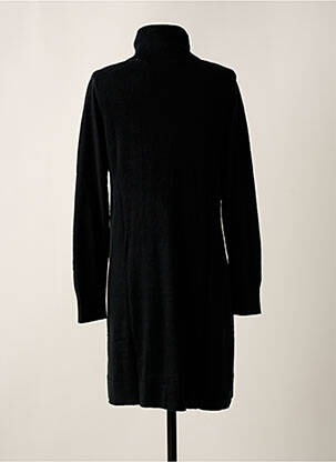 Robe pull coupe droite manches longues noir EDC BY ESPRIT femme