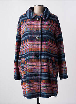 Manteau long rose HEINE femme